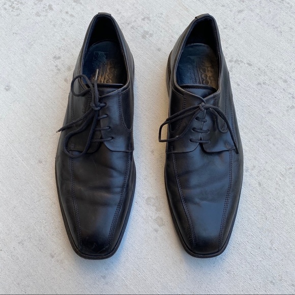 Ecco Mens Derby shoes size 44 or 10.5 USA - Picture 1 of 6